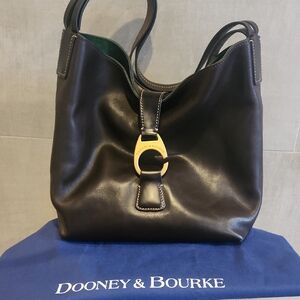 Dooney & Bourke Brown Leather Hobo Bag